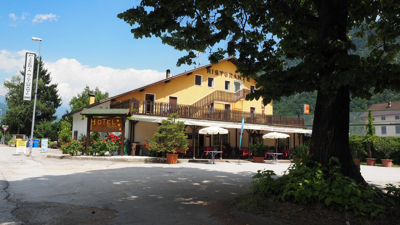 Albergo Alla Stazione Roncegno Exteriör bild
